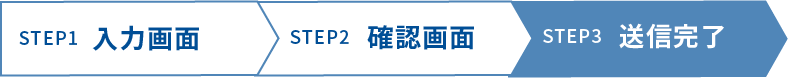 Step3 送信完了